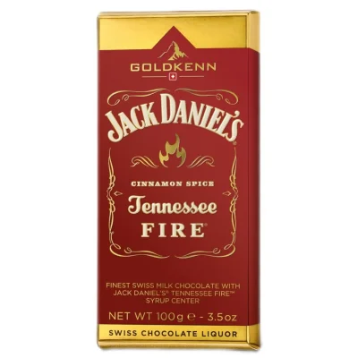 شکلات لیکوردار جک دنیلز jack Daniels دارچینی ۷۰ گرم